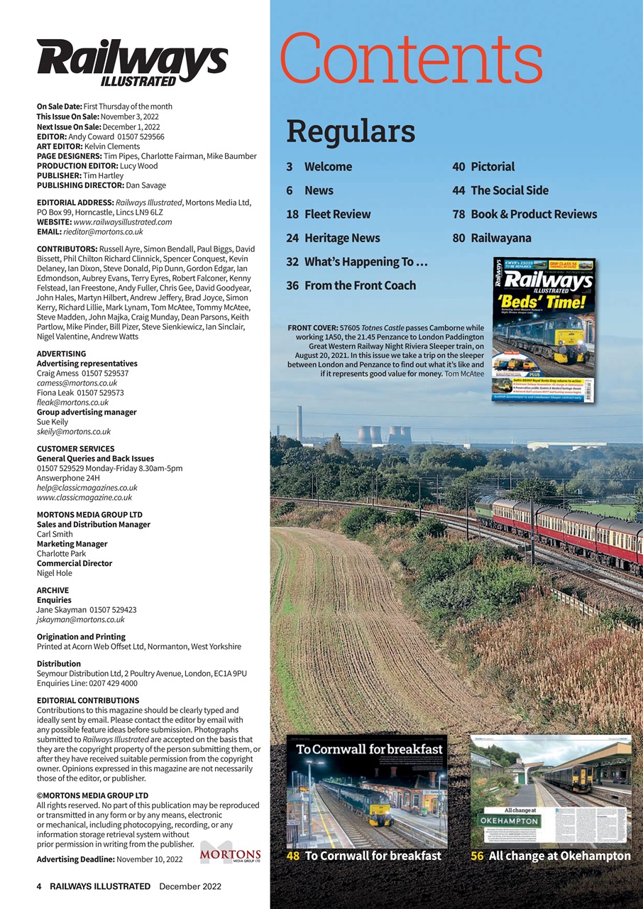 Railways Illustrated Preview Pages