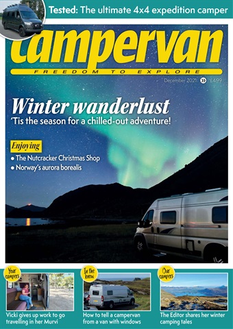 Campervan issue Winter wanderlust - December 2021