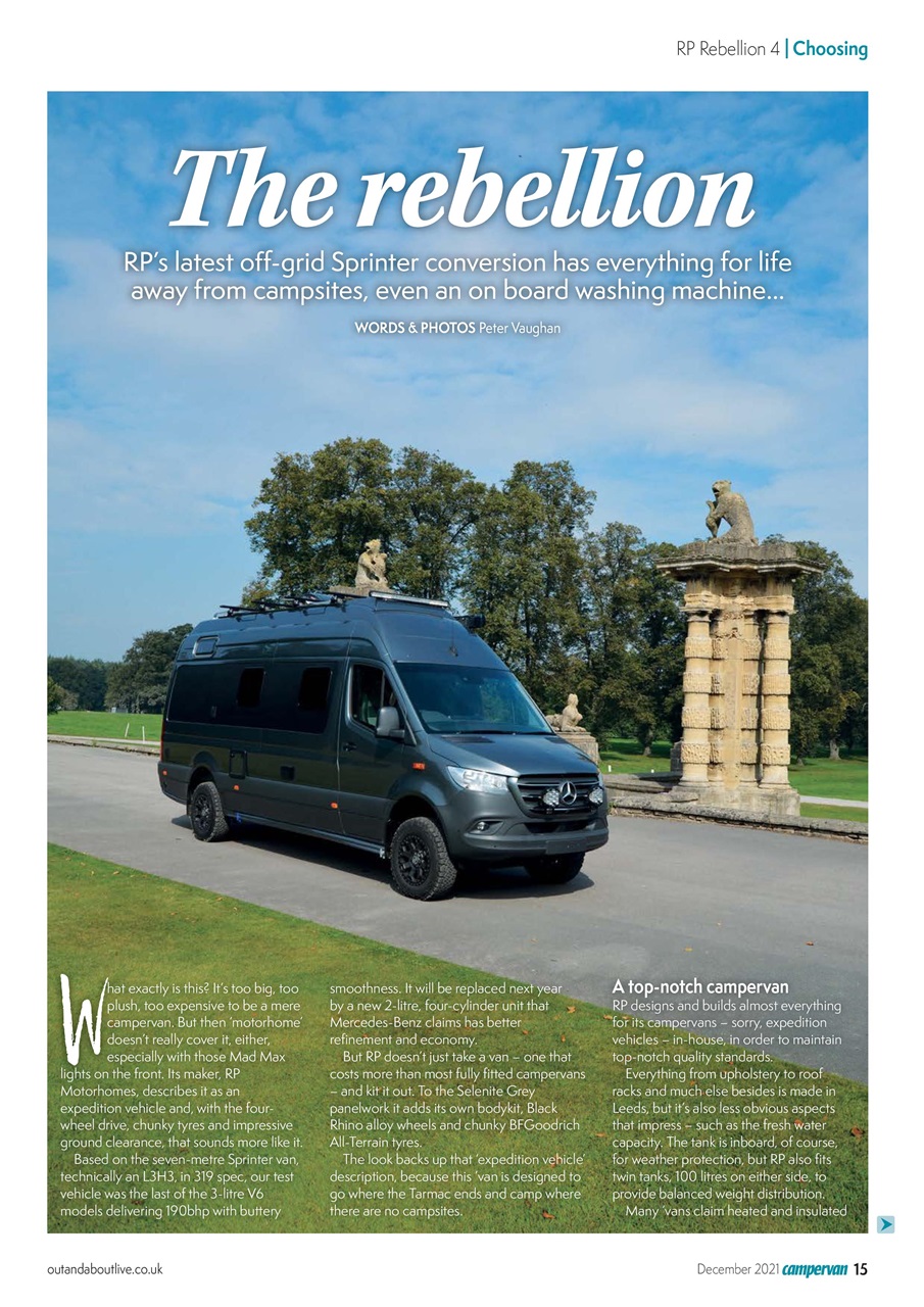 Campervan Preview Pages