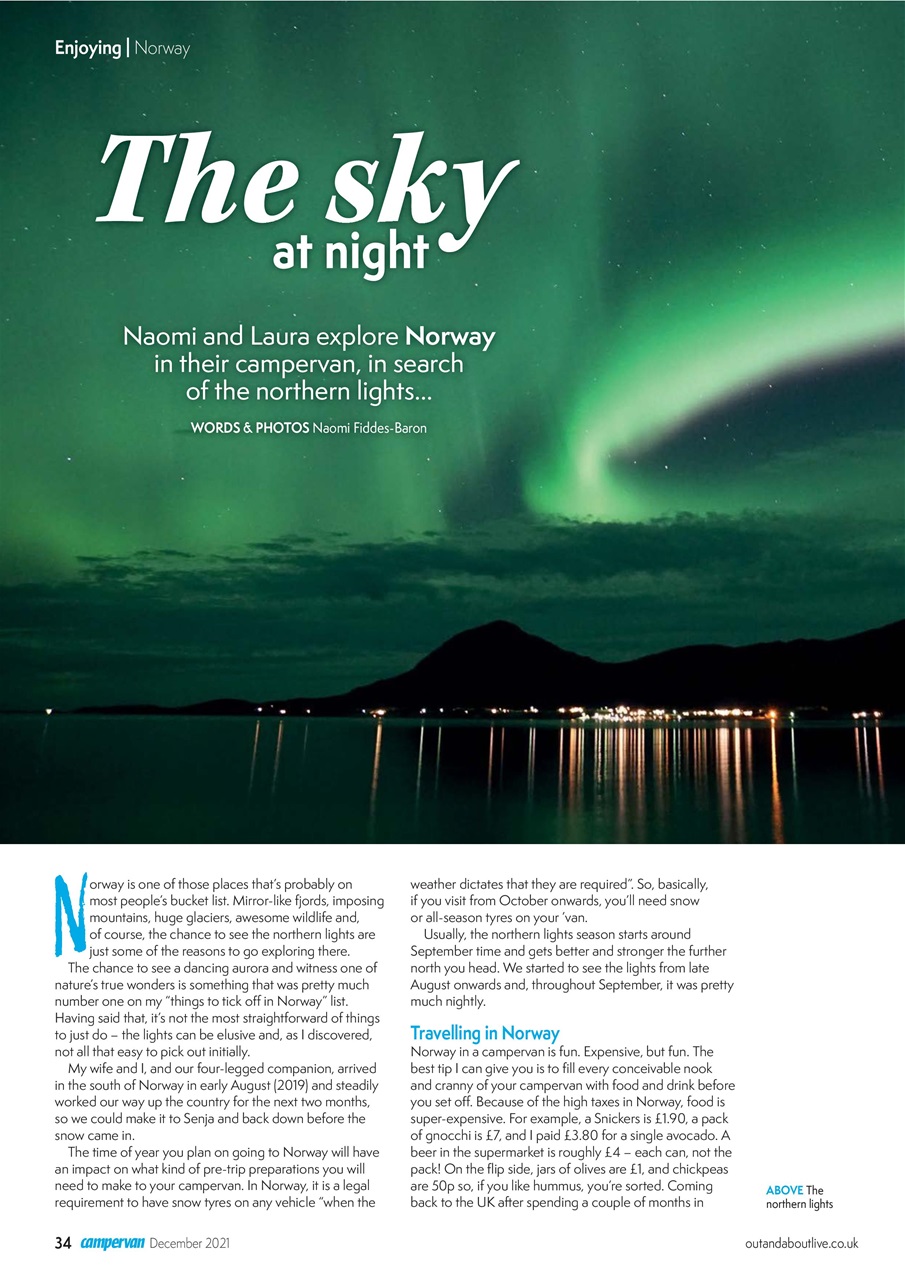 Campervan Preview Pages