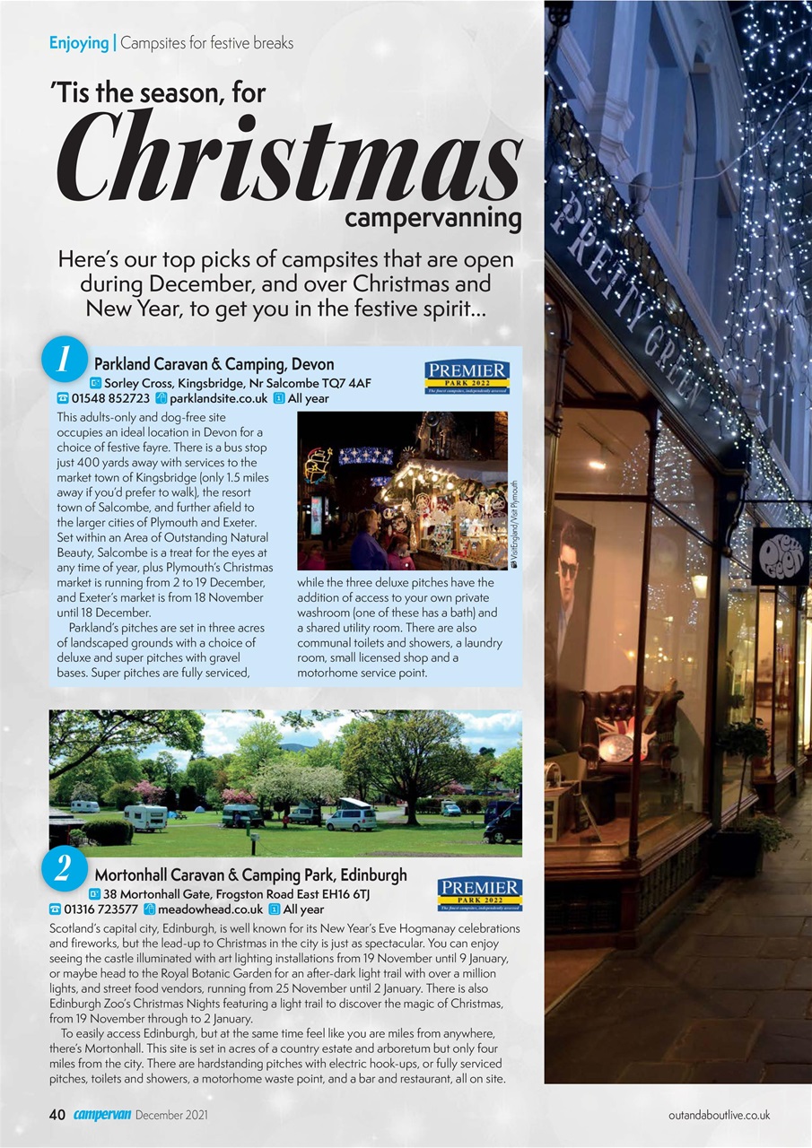 Campervan Preview Pages