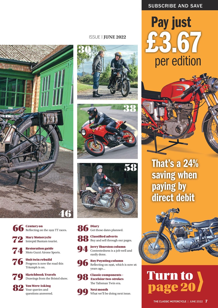 The Classic MotorCycle Preview Pages