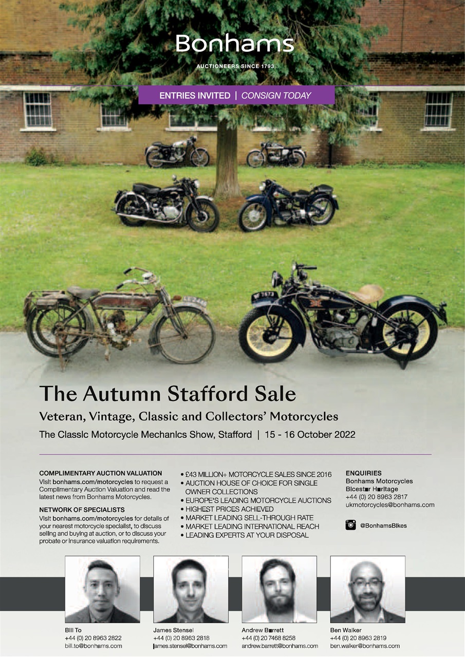 The Classic MotorCycle Preview Pages