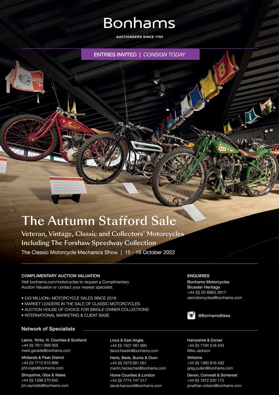 The Classic MotorCycle Preview Pages