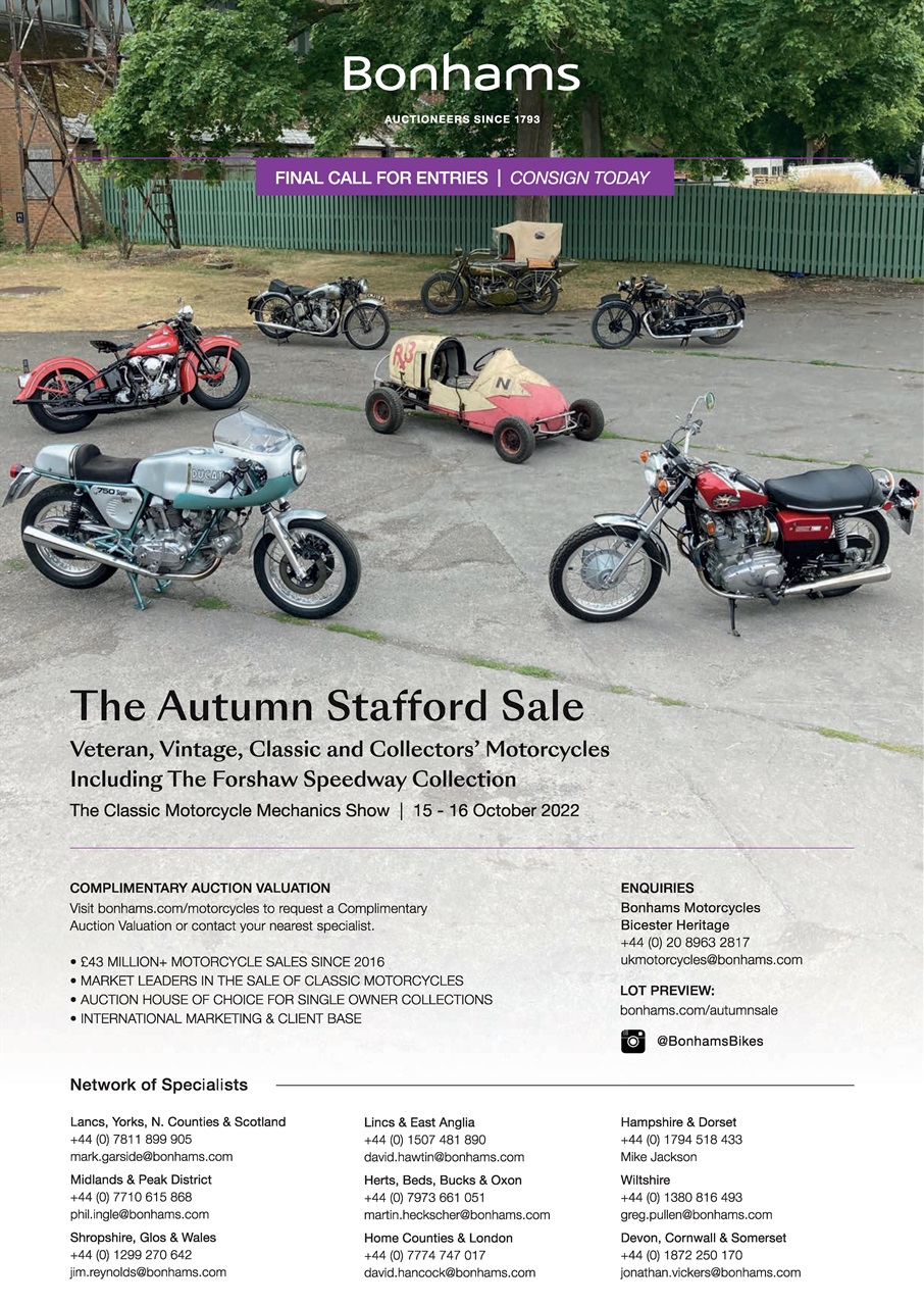 The Classic MotorCycle Preview Pages