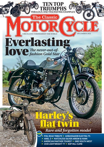 The Classic MotorCycle issue 49-12 - December 2022