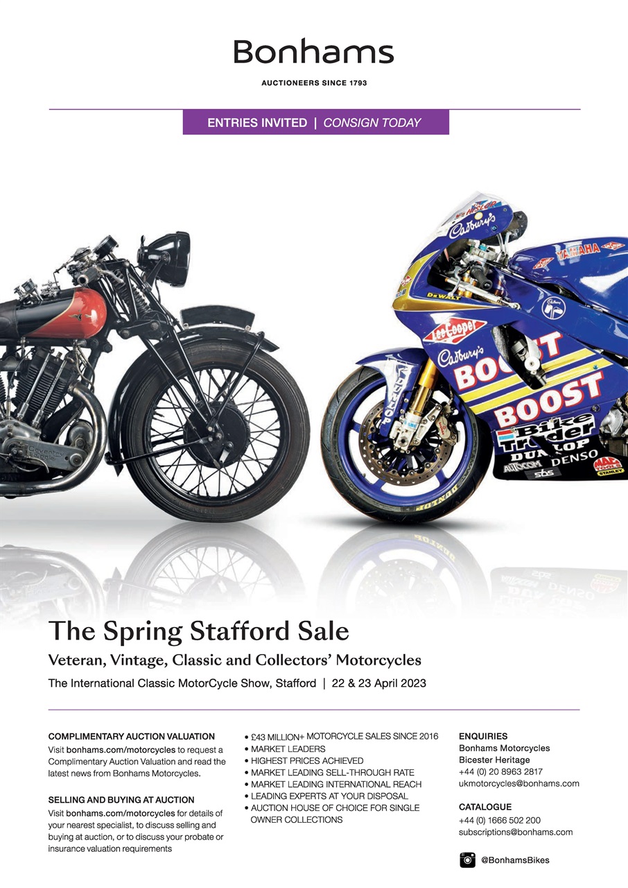 The Classic MotorCycle Preview Pages
