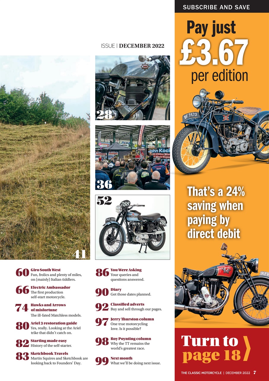 The Classic MotorCycle Preview Pages