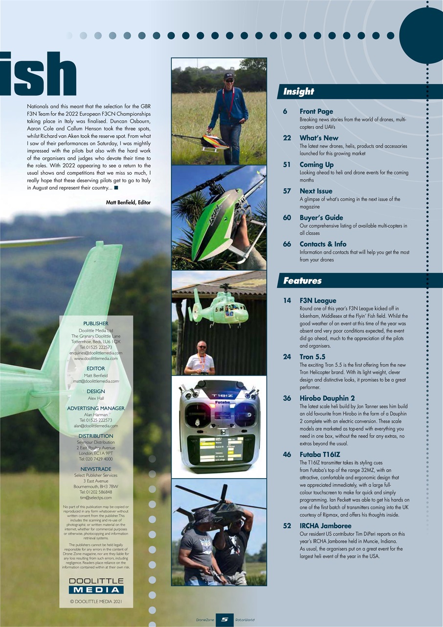 Radio Control Rotor World Preview Pages