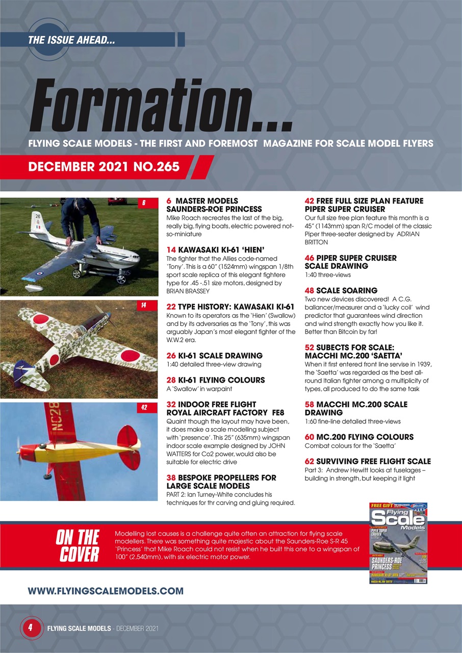 Flying Scale Models Preview Pages