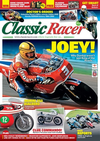 Classic Racer issue 213 - JanuaryFebruary 2022