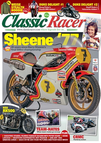 Classic Racer issue 216 - July/August 2022