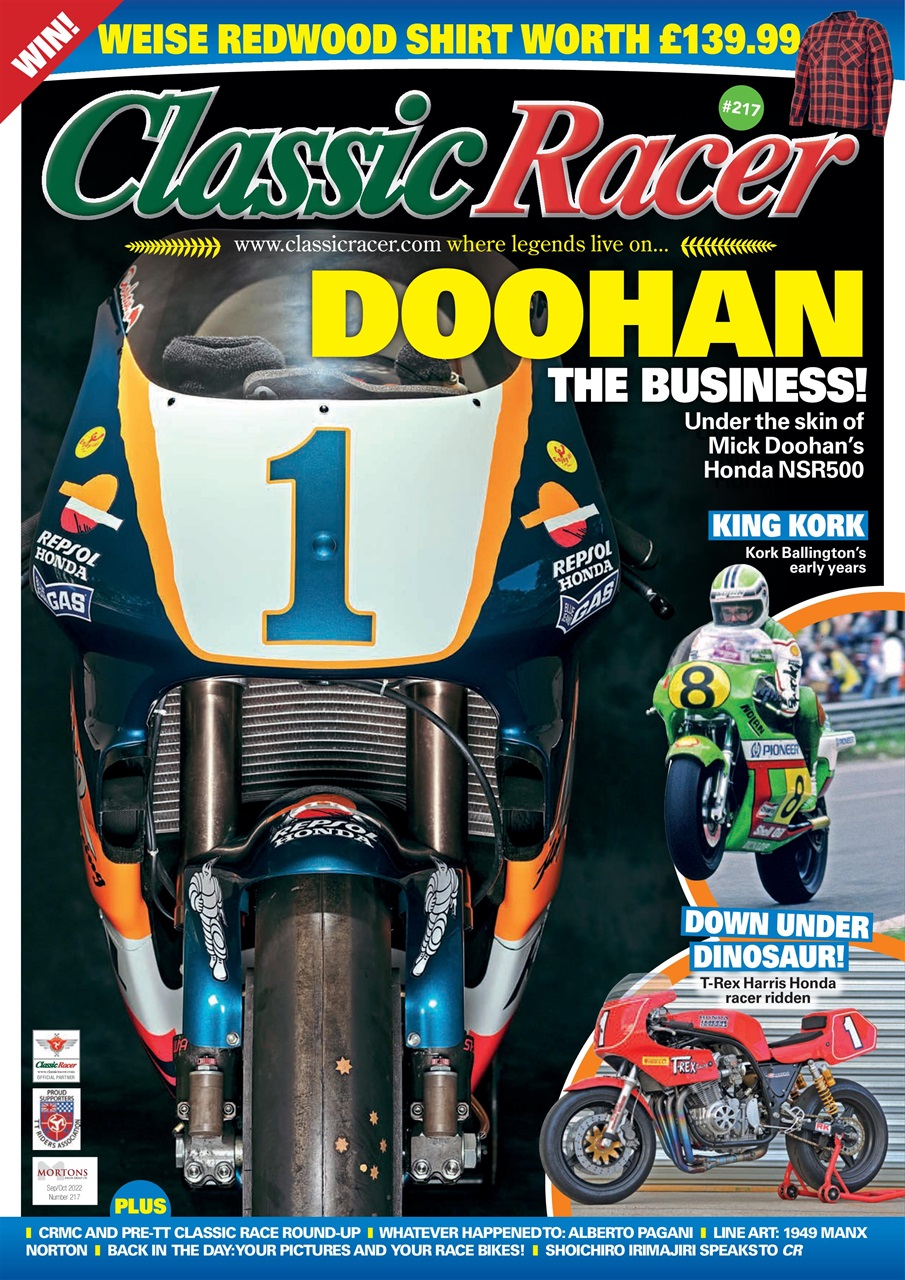 Classic Racer Preview Pages