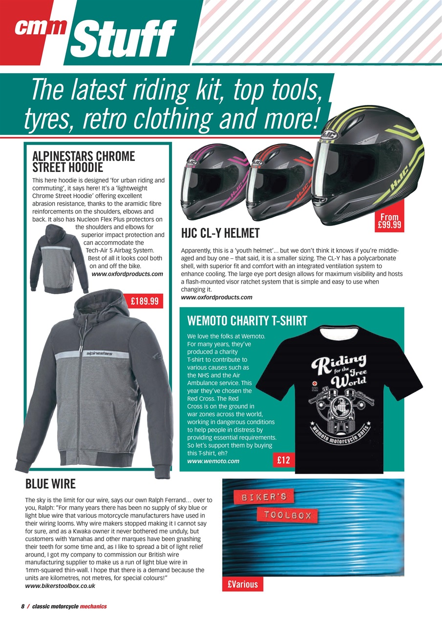 Classic Motorcycle Mechanics Magazine - 415 - May 2022 Back Issue