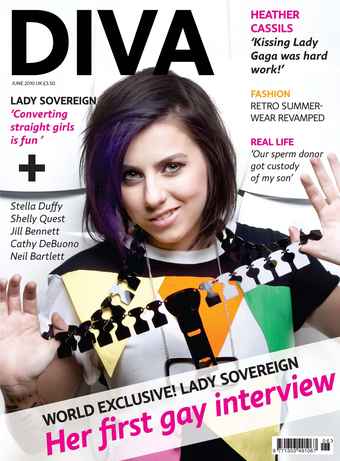 DIVA Magazine issue June 2010