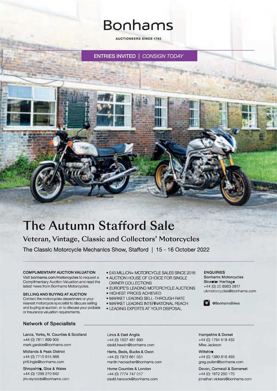 Classic Motorcycle Mechanics Preview Pages