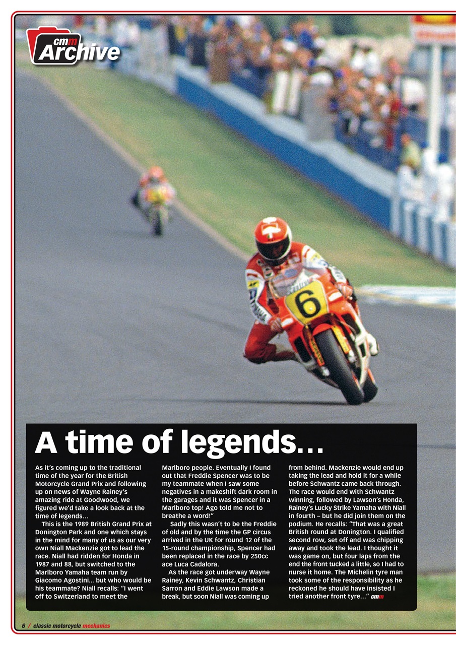 Classic Motorcycle Mechanics Preview Pages