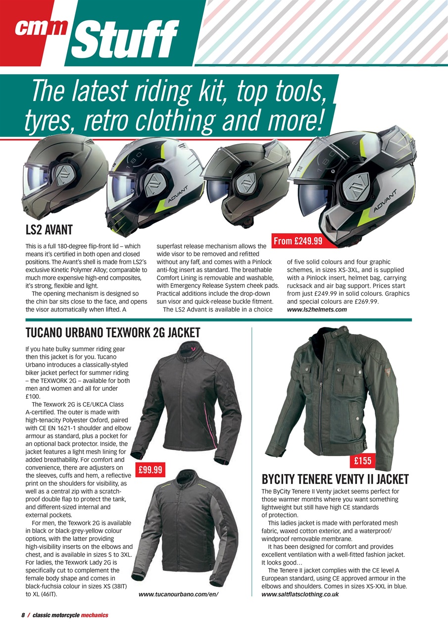 Classic Motorcycle Mechanics Preview Pages