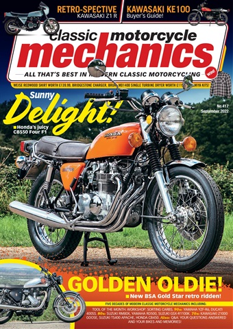Classic Motorcycle Mechanics issue 419 - September 2022