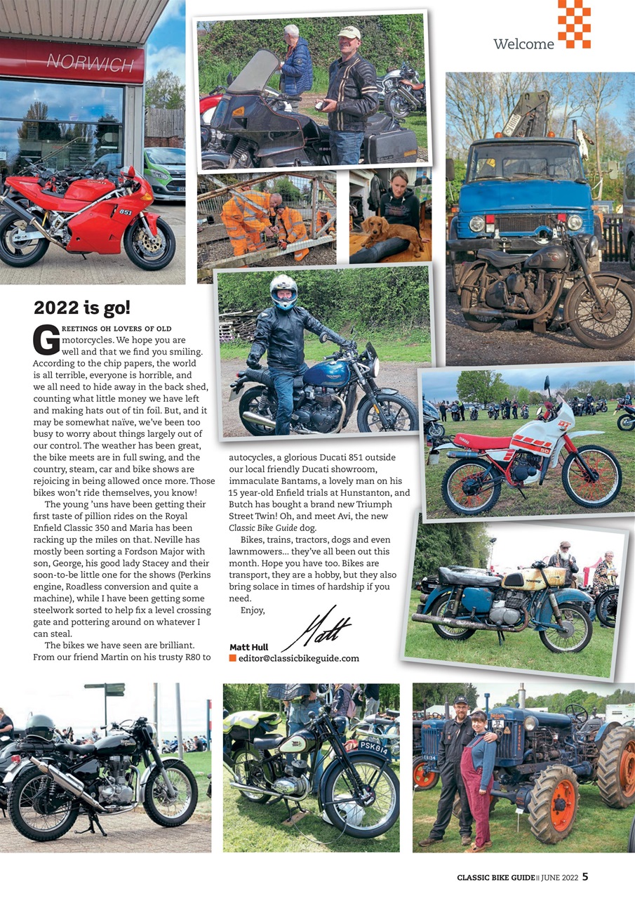 Classic Bike Guide Preview Pages