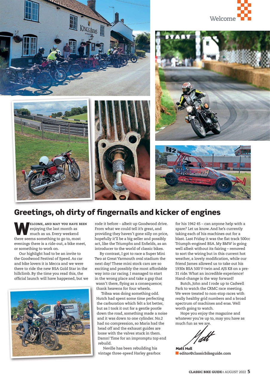 Classic Bike Guide Preview Pages