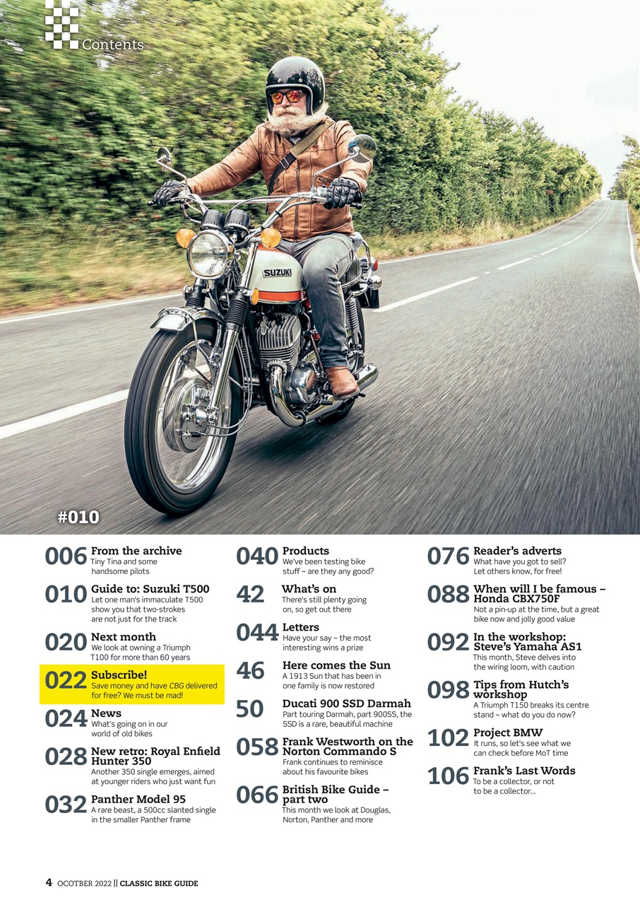 Classic Bike Guide Preview Pages