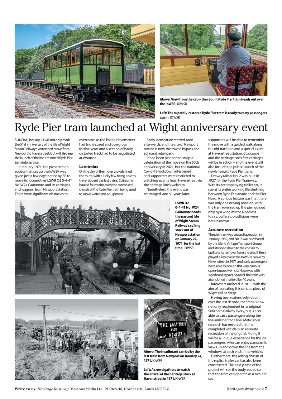 Heritage Railway Preview Pages