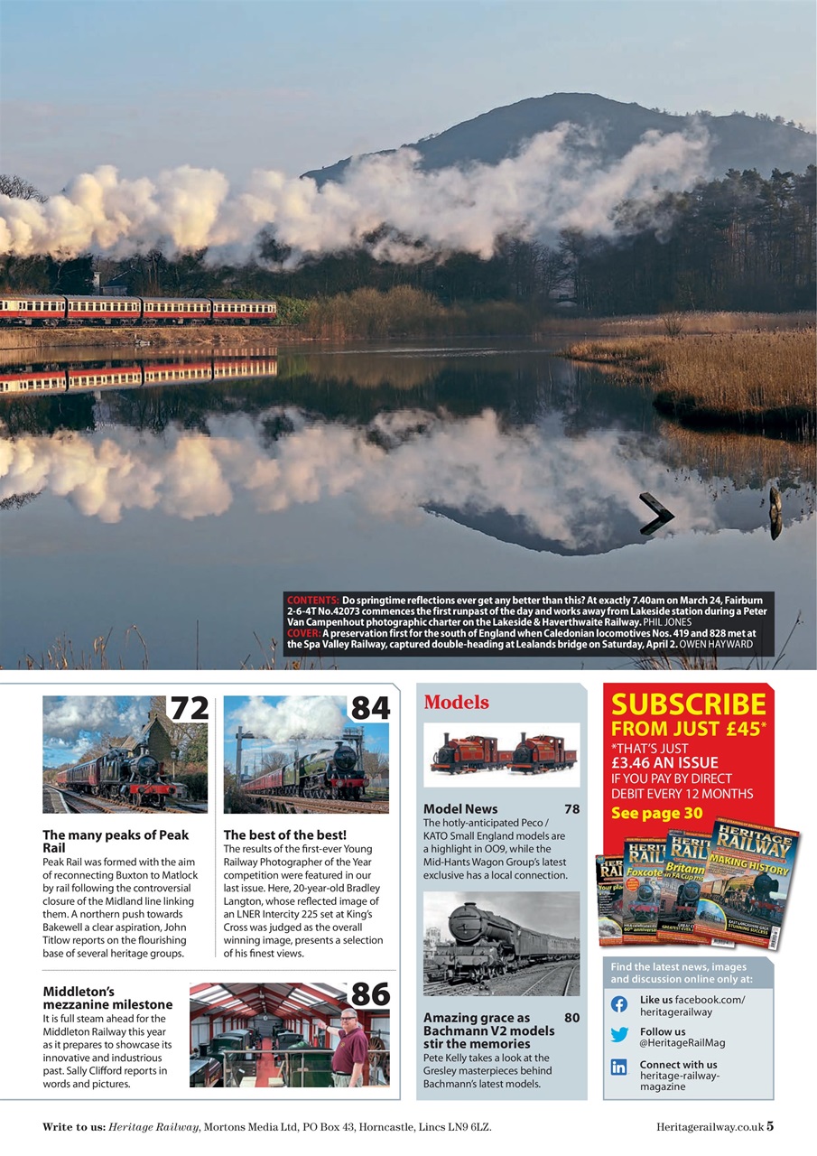 Heritage Railway Preview Pages