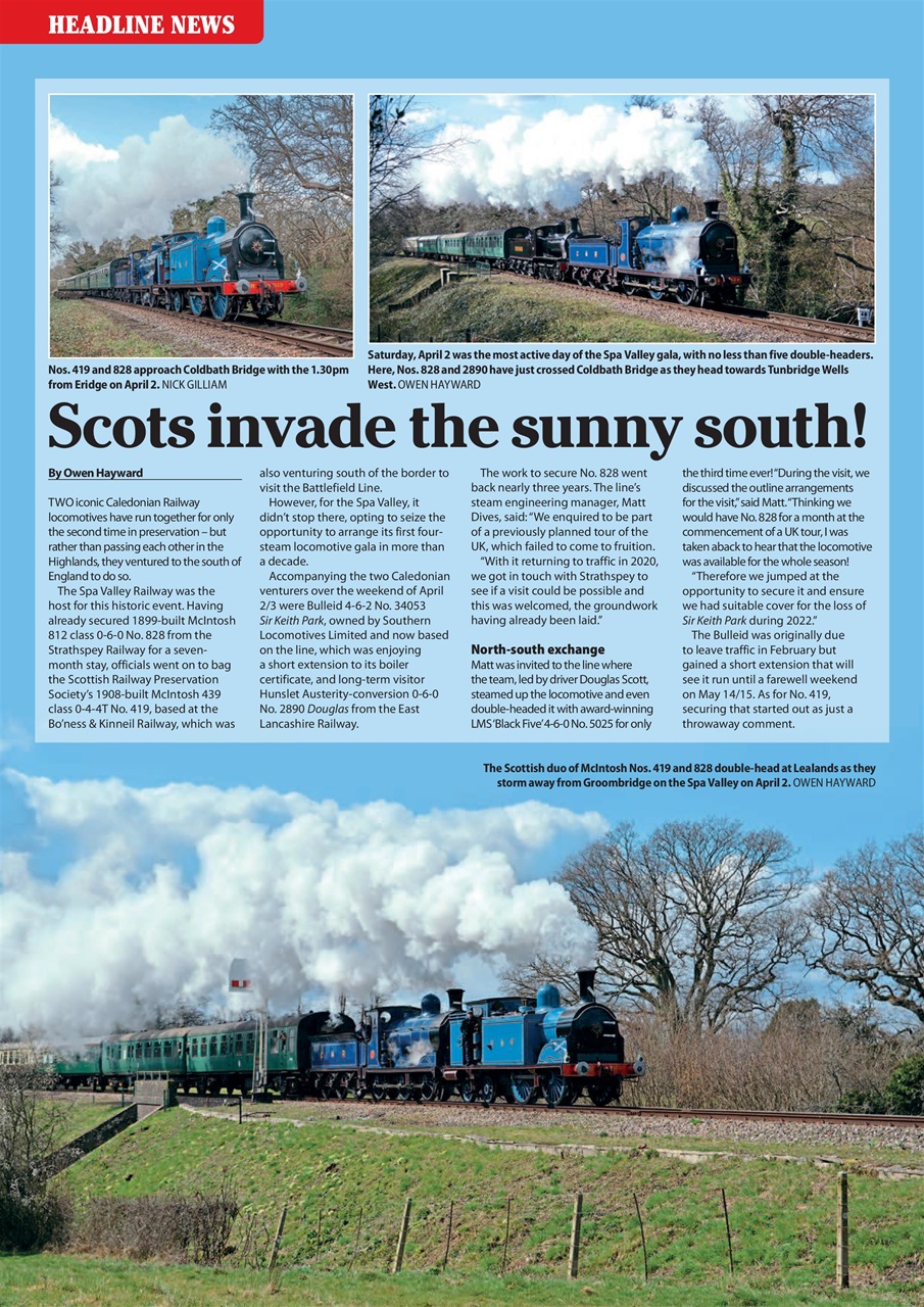 Heritage Railway Preview Pages