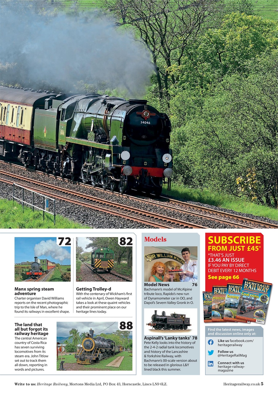 Heritage Railway Preview Pages