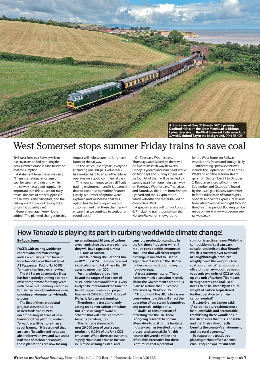 Heritage Railway Preview Pages