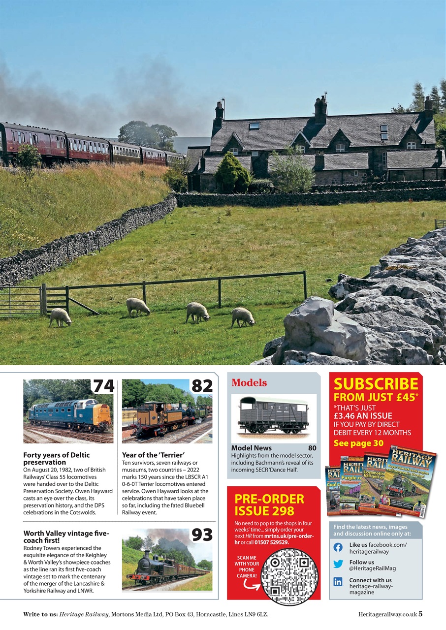 Heritage Railway Preview Pages