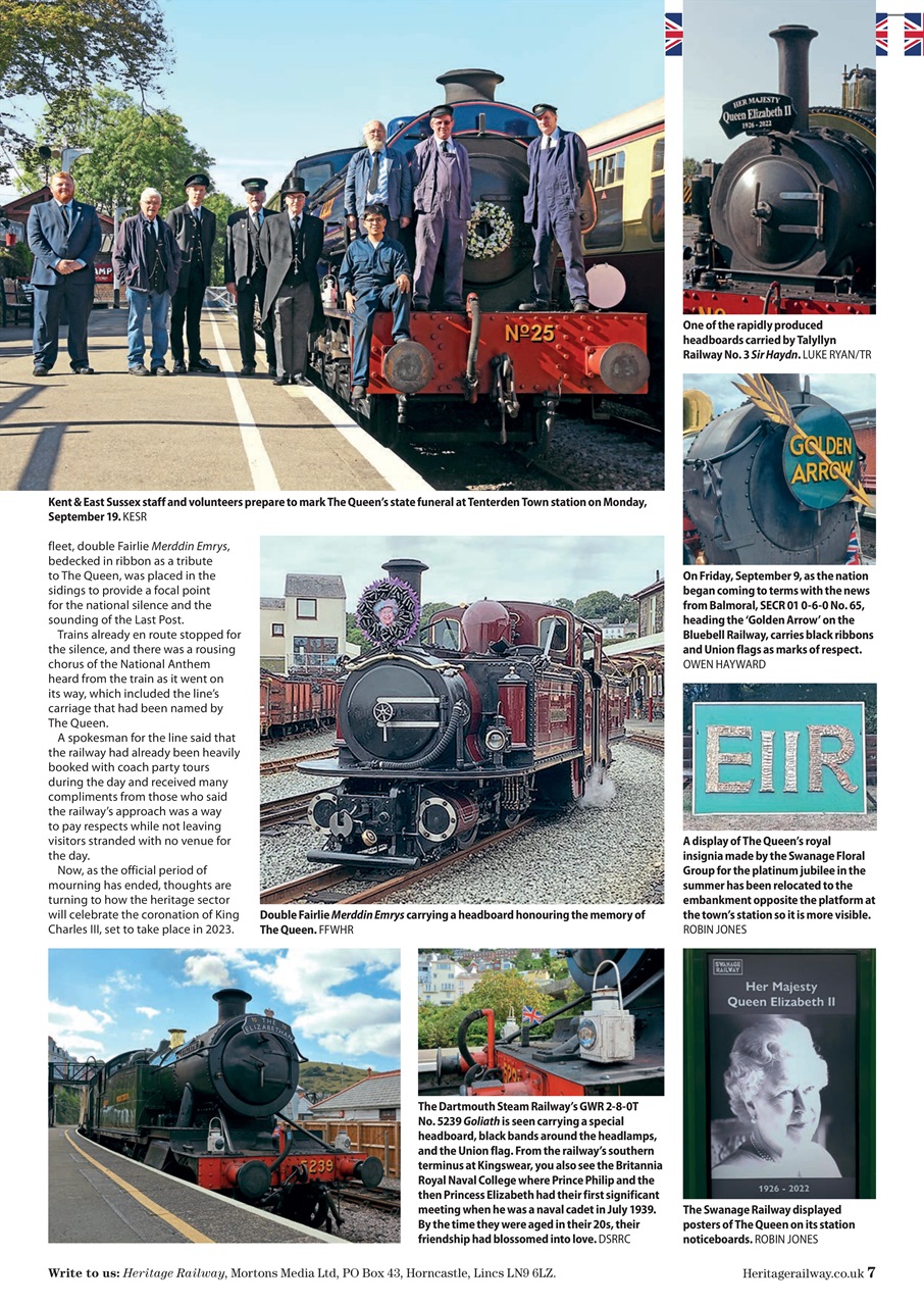 Heritage Railway Preview Pages