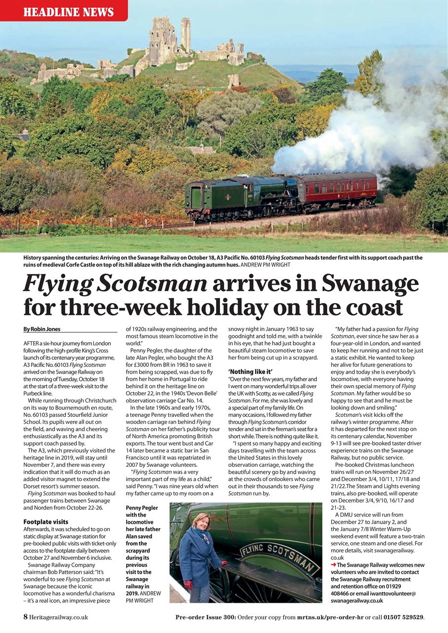 Heritage Railway Preview Pages