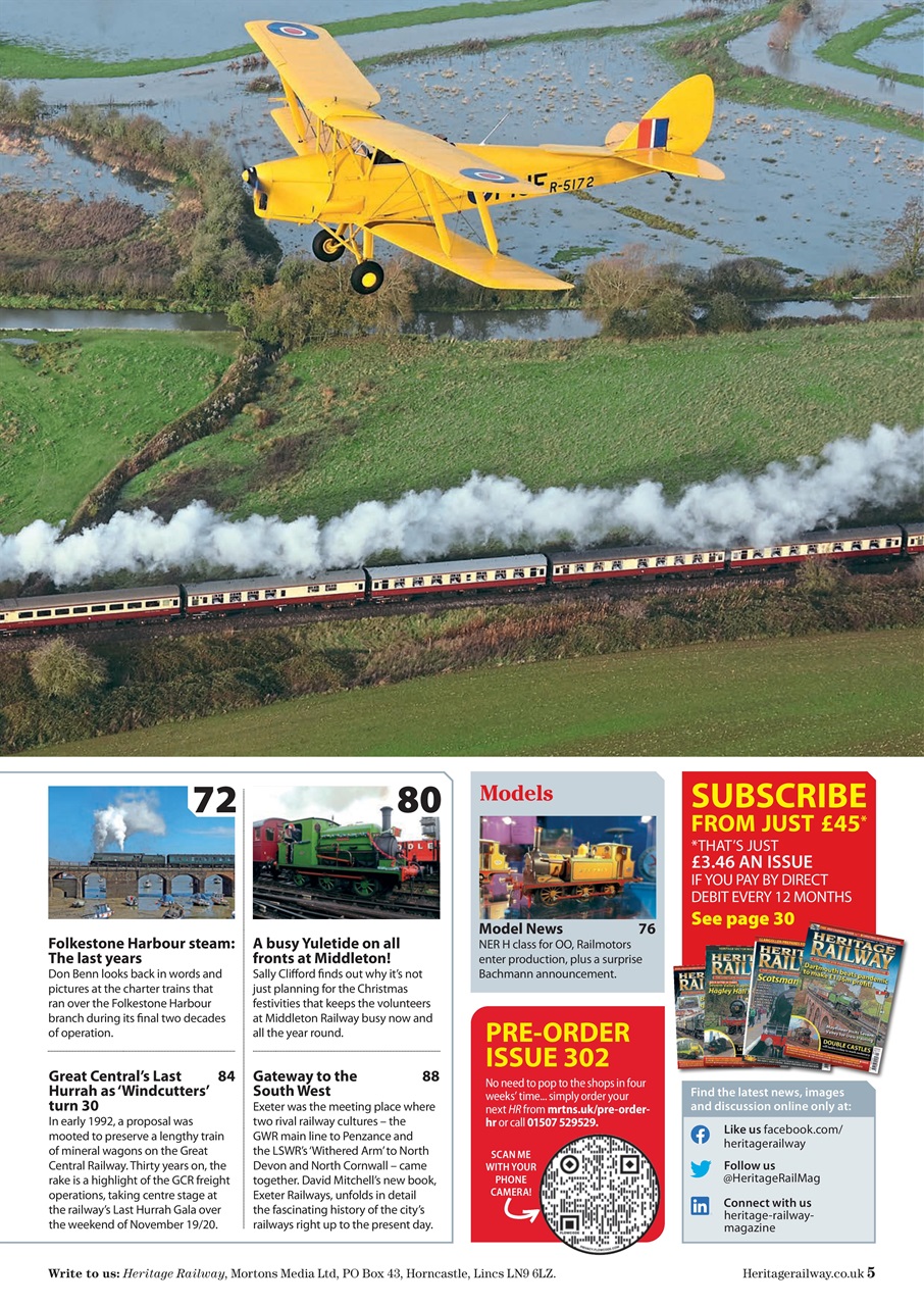 Heritage Railway Preview Pages