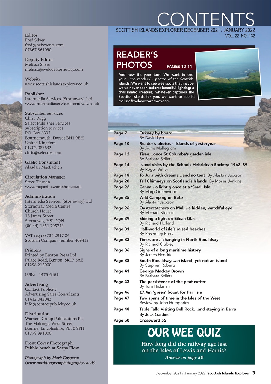 Scottish Islands Explorer Preview Pages