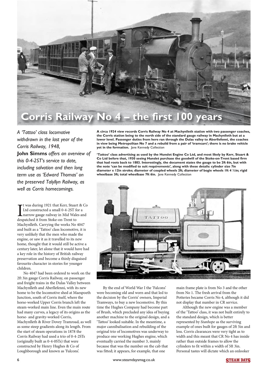 Steam Days Preview Pages