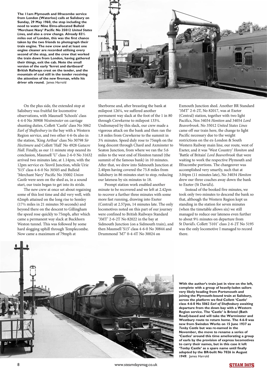 Steam Days Preview Pages