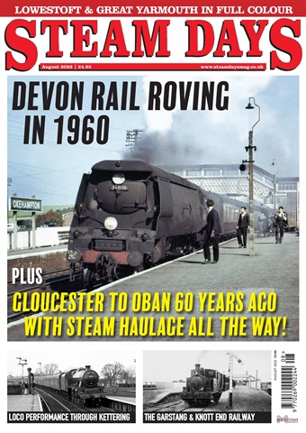 Steam Days issue August 2022