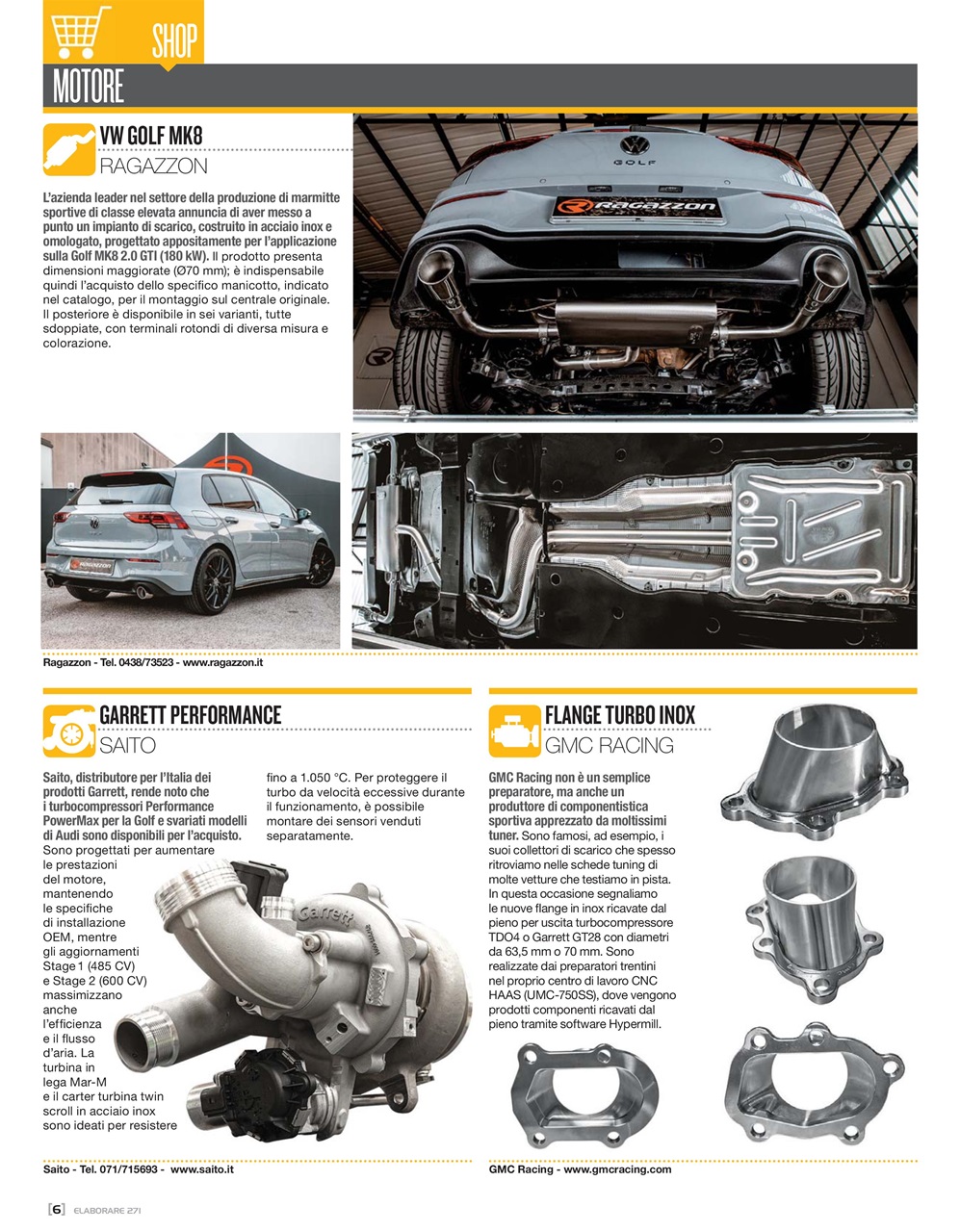 Elaborare GT Tuning Preview Pages