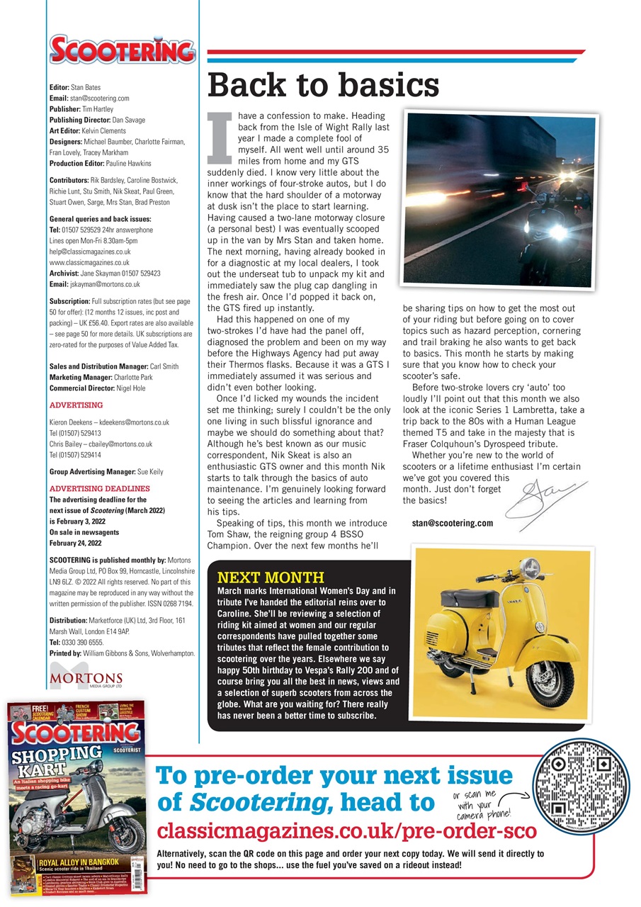 Scootering Preview Pages