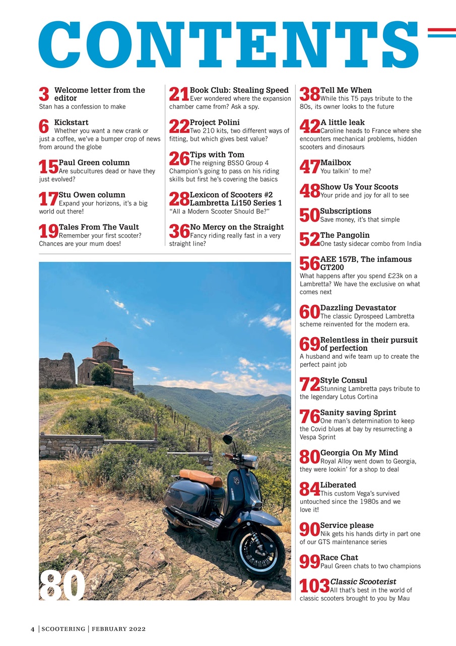 Scootering Preview Pages