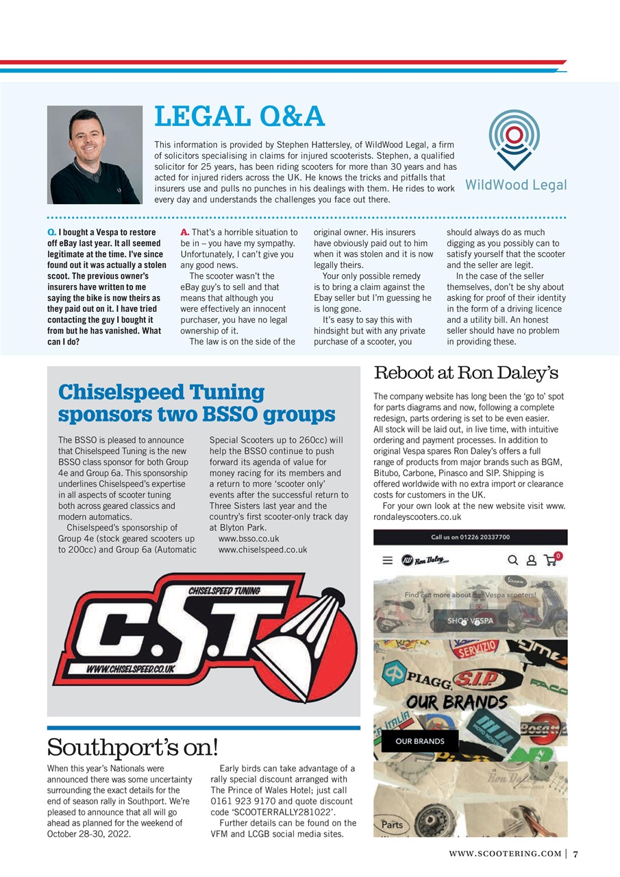 Scootering Preview Pages