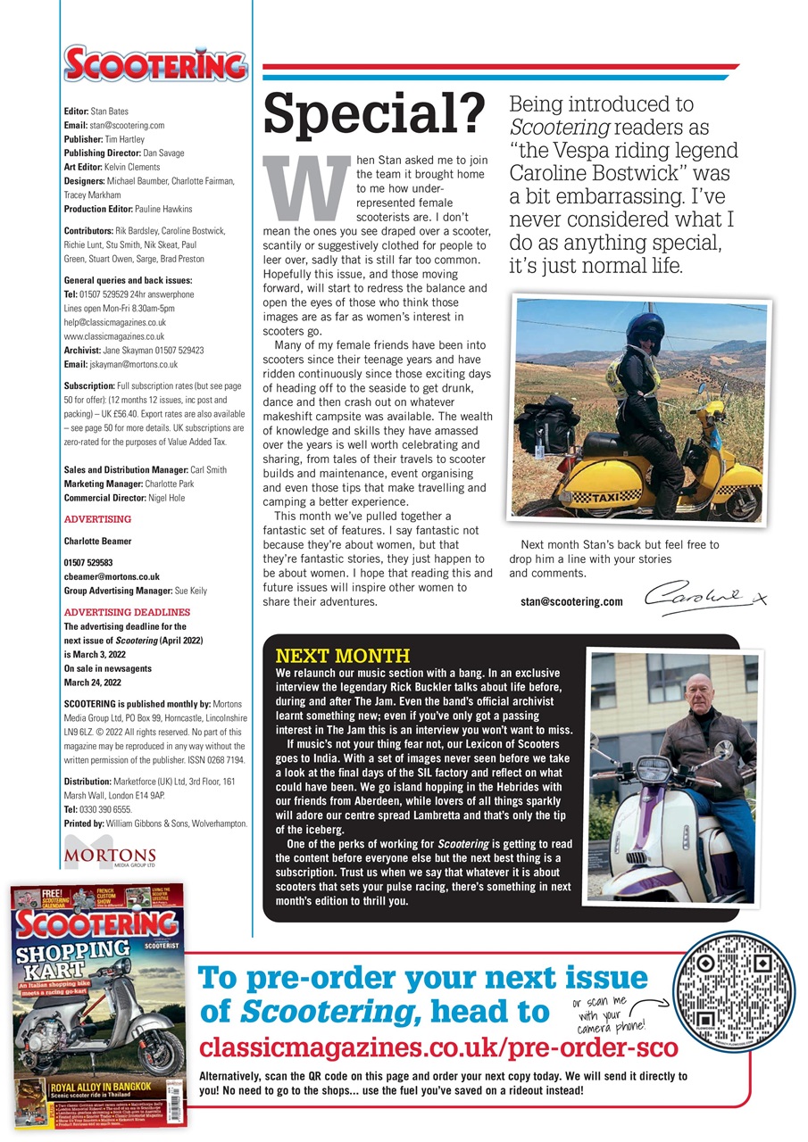 Scootering Preview Pages