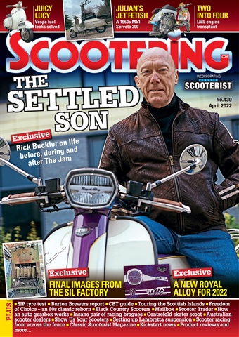 Scootering issue April 2022