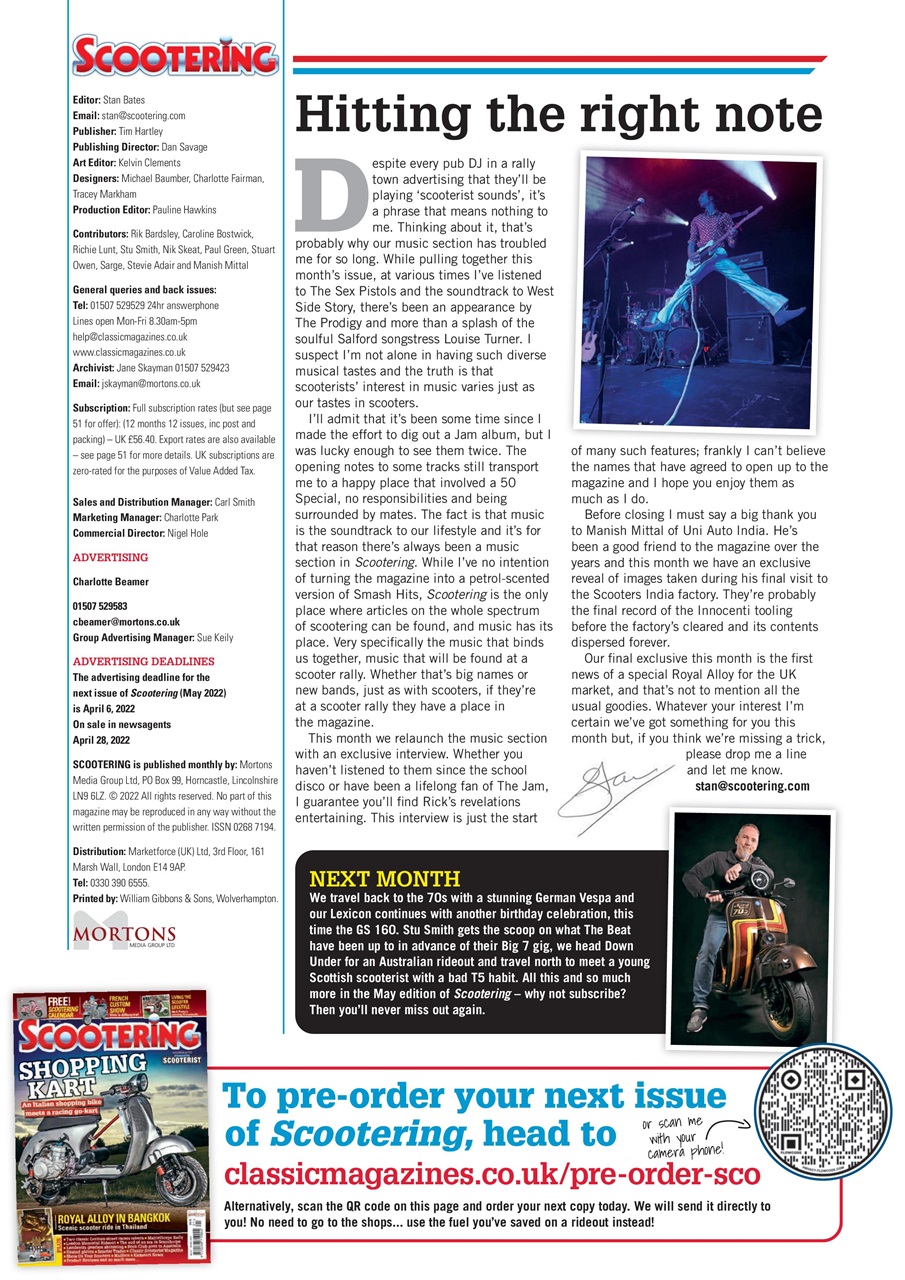 Scootering Preview Pages