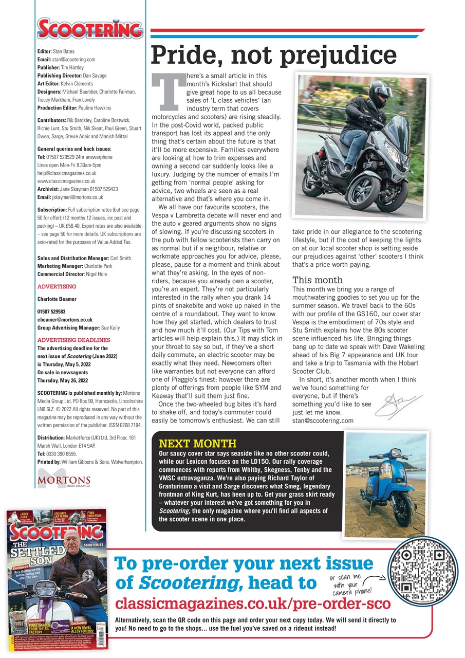 Scootering Preview Pages