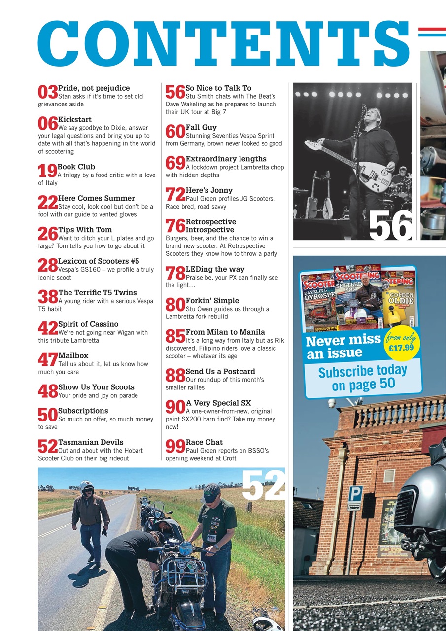 Scootering Preview Pages