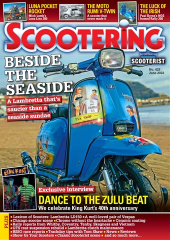 Scootering issue June 2022