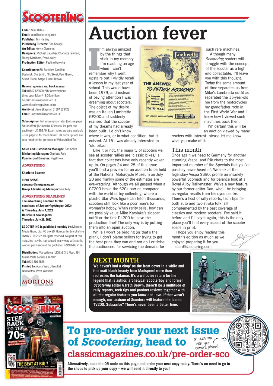 Scootering Preview Pages